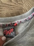Vorschaubild 5 von Sweatshirt Kinder Gr. 158 Grau Baumwolle Schriftzug Casual Langarm