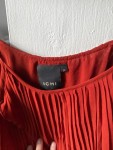 Vorschaubild 2 von Sommerkleid Damen Gr. 36/S Rot Polyester Uni Feminin Freizeit Party Date