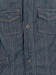 Vorschaubild 3 von Jeanskleid Damen Gr. 36 S Kurzarm Hemdkleid Blau