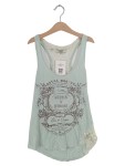 Vorschaubild 1 von Damen Top Gr. S Türkis Spitze Romantisch Tanktop Viskose