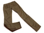 Vorschaubild 2 von Damen Cargohose Oliv Gr. W27/36 Baumwolle Stretch Casual