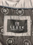 Vorschaubild 2 von Steppmantel Damen Gr. 42/XL Grau Polyester Uni Klassisch Langarm