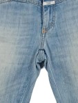 Vorschaubild 3 von Jeans Straight Leg Damen Gr. W27/36/S Blau Baumwolle Uni Casual 37 cm L28