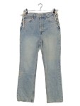 Vorschaubild 1 von Mom Jeans Damen Gr. 30 Blau Schnürung Seite Vintage Look