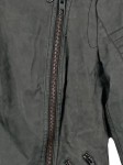 Vorschaubild 3 von Lederjacke Damen Grau Gr. 36/S Polyurethan Viskose Uni Urban Langarm