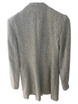 Vorschaubild 4 von Übergangsjacke Damen Gr. 34/XS Grau Polyester Baumwolle Fischgrätenmuster