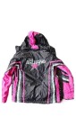 Vorschaubild 4 von Outdoorjacke Damen Gr. 34/XS Schwarz Polyamid Logo-Print Sportlich