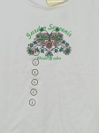 Vorschaubild 3 von Top Damen Gr. 40/L Weiß Baumwolle Florales Muster Casual Ärmellos Freizeit