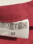 Vorschaubild 5 von Damen Strickjacke Cardigan Gr. 52/XL Rot Baumwolle Basic