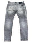 Vorschaubild 2 von Ripped Jeans Herren Grau Gr. W33/50/L Baumwolle Uni Urban 3301 Slim