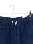 Vorschaubild 3 von Jogginghose Herren Blau Gr. 50/M Baumwolle Uni Casual Freizeit 36 cm