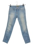 Vorschaubild 1 von Jeans Straight Leg Damen Gr. W27/36/S Blau Baumwolle Uni Casual 37 cm L28