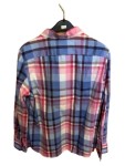 Vorschaubild 4 von Hemdbluse Damen Gr. 42/XL Mehrfarbig Baumwolle Kariert Klassisch Alltag