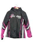 Vorschaubild 1 von Outdoorjacke Damen Gr. 34/XS Schwarz Polyamid Logo-Print Sportlich