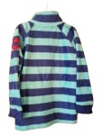 Vorschaubild 5 von Kinder Fleecejacke Gr. 110 gestreift türkis casual Alltag