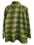 Vorschaubild 4 von Fleecejacke Kinder Gr. 116 Grün Polyester Gestreift Farbenfroh