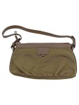 Vorschaubild 1 von Umhängetasche Nylon Schultertasche Damen Oliv Polyamid Uni Casual Alltag