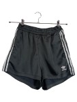Vorschaubild 1 von Sportshorts Damen Gr. 34/XS Schwarz Polyester Streifen Sportlich Logo