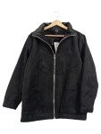 Vorschaubild 1 von Sweatjacke Damen Schwarz Gr. 36/S Polyester Elasthan Uni Casual Langarm