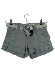 Vorschaubild 1 von Cargo Shorts Damen Baumwolle grau Gr. 32 XXS