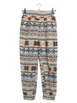 Vorschaubild 1 von Jogginghose Damen Beige Gr. 38/M Polyester Ethno Komfortabel 37 cm