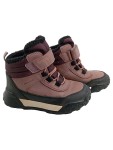 Vorschaubild 2 von Schneestiefel Kinder Gr. 26 Rosa Leder Klettverschluss Outdoor Amphibiox