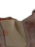 Vorschaubild 4 von Stiefeletten Damen Gr. 37 Braun Leder Slip-On 2 cm Casual Alltag Pratik