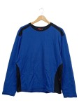 Vorschaubild 1 von Langarmshirt Herren Blau Gr. 52/L Baumwolle Uni Sportlich