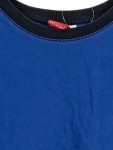 Vorschaubild 3 von Langarmshirt Herren Blau Gr. 52/L Baumwolle Uni Sportlich