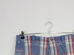 Vorschaubild 2 von Cargo Shorts Herren Blau Gr. W33/50/L Baumwolle Kariert Casual 44 cm