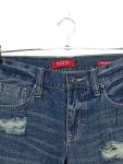 Vorschaubild 2 von Damen Jeans Tapered Fit Ripped Destroyed Blau Gr. 38 W29