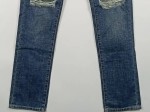 Vorschaubild 3 von Damen Jeans Tapered Fit Ripped Destroyed Blau Gr. 38 W29