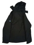 Vorschaubild 2 von Outdoorjacke Damen Gr. 38/M Schwarz Polyester Uni Langarm Herbst/Winter