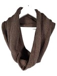 Vorschaubild 1 von Schal Sports Schlauchschal Loop Braun Wolle Strickmuster Klassisch
