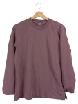 Vorschaubild 1 von Langarmshirt Damen Lila Gr. 38/M Baumwolle Polyester Elasthan Basic