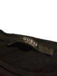 Vorschaubild 5 von Damen T-Shirt Gr. S Schwarz Pailletten Streifen Logo Baumwolle