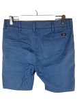 Vorschaubild 2 von Shorts Herren Gr. W32/48/M Blau Baumwolle Uni Casual Freizeit Knopf
