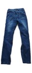 Vorschaubild 2 von Jeans Regular Fit Kinder Gr. 158 Blau Baumwolle Uni Casual Alltag Knopf