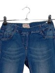 Vorschaubild 3 von Jeans Regular Fit Kinder Gr. 158 Blau Baumwolle Uni Casual Alltag 30 cm