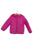 Vorschaubild 1 von Steppjacke Kinder Gr. 110 Pink Polyamid Casual Langarm