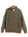 Vorschaubild 1 von Steppjacke Kinder Gr. 152 Oliv Polyester Uni Sportlich Langarm