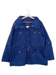 Vorschaubild 1 von Damen Outdoorjacke Gr. 44 Blau Polyamid Golddetails