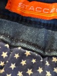 Vorschaubild 4 von Jeanskleid Kinder Blau Gr. 92 Baumwolle Uni Casual Alltag Schnallen
