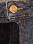 Vorschaubild 4 von Jeans Regular Fit Damen Blau Gr. W30/38/M Baumwolle Uni Casual