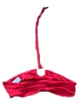 Vorschaubild 2 von Bikini-Oberteil Damen Gr. 38/M Rot Viskose Uni Casual Ärmellos