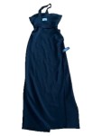 Vorschaubild 2 von Abendkleid Damen Schwarz Gr. 40/L Polyester Uni Elegant Ärmellos