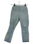 Vorschaubild 1 von Stoffhose Damen Grau Gr. W29/38/M Viskose Uni Bohemian Freizeit L25