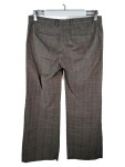Vorschaubild 2 von Stoffhose Damen Gr. W28/36/S Grau Baumwolle Kariert Klassisch L34