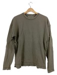 Vorschaubild 1 von Pullover Herren Gr. 46/S Oliv Baumwolle Uni Basic Langarm Alltag