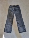 Vorschaubild 2 von Mom Jeans Damen Gr. 42/XL Grau Metallic Glitzer Baumwolle